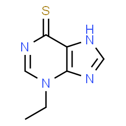 6H-Purine-6-thione,3-ethyl-3,7-dihydro- (9CI) picture