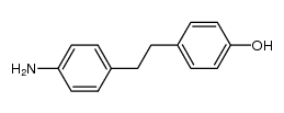 4-[2-(4-AMINOPHENYL)ETHYL]PHENOL Structure