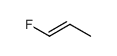 1-fluoropropene Structure