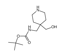 N-{[[[4-(羟甲基)哌啶-4-基]甲基]氨基甲酸叔丁酯图片