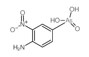 (4-amino-3-nitro-phenyl)arsonic acid结构式