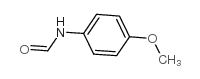 Formamide,N-(4-methoxyphenyl)- Structure