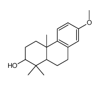 1,2,3,4,4a,9,10,10a-Octahydro-7-methoxy-1,1,4a-trimethyl-2-phenanthrol structure