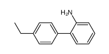 2'-amino-4-ethylbiphenyl结构式