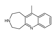 11-methyl-2,3,4,5-tetrahydro-1H-azepino[4,5-b]quinoline结构式