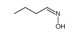 (Z)-butyraldehyde oxime Structure