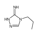 4-Propyl-4H-1,2,4-triazol-3-amine结构式