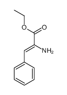 2-Amino-3-phenylpropenoic acid ethyl ester structure