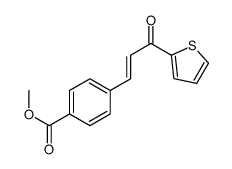 methyl 4-[(E)-3-oxo-3-thiophen-2-ylprop-1-enyl]benzoate Structure