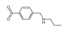 N-正丙基-4-硝基苯胺结构式