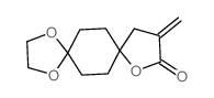 1,4,9-Trioxadispiro[4.2.4.2]tetradecan-10-one, 11-methylene-结构式