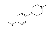 N,N-dimethyl-4-(4-methylpiperazin-1-yl)aniline Structure