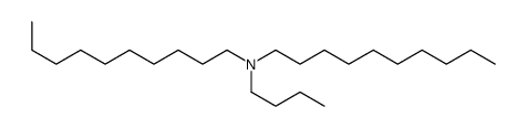 N-butyl-N-decyldecan-1-amine Structure