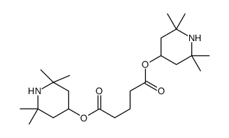 bis(2,2,6,6-tetramethylpiperidin-4-yl) pentanedioate Structure