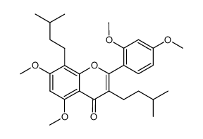 tetrahydrokuwanon C tetramethyl ether结构式