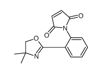 1-[2-(4,4-dimethyl-5H-1,3-oxazol-2-yl)phenyl]pyrrole-2,5-dione Structure