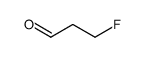 3-Fluoropropanal Structure