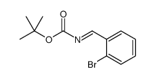 tert-butyl N-[(2-bromophenyl)methylidene]carbamate结构式
