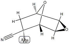 (1α,2β,4β,5α)-6β-Chloro-3,8-dioxatricyclo[3.2.1.02,4]octane-6-carbonitrile结构式