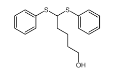 5,5-bis(phenylthio)-1-pentanol Structure