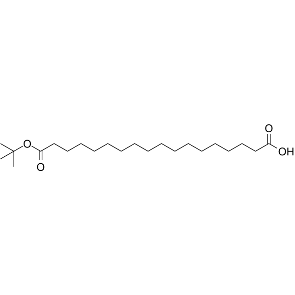 Boc-C16-COOH Structure