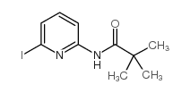 N-(6-IODO-PYRIDIN-2-YL)-2,2-DIMETHYL-PROPIONAMIDE structure