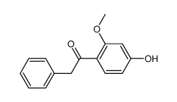 4'-hydroxy-2'-methoxydeoxybenzoin Structure