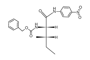 Z-L-Ile-pNA Structure