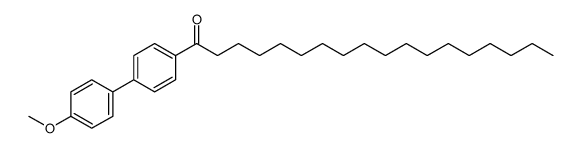 1-(4'-methoxy-biphenyl-4-yl)-octadecan-1-one Structure