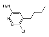 3-amino-5-n-butyl-6-chloropyridazine Structure