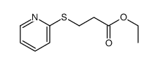 ethyl 3-pyridin-2-ylsulfanylpropanoate Structure