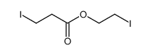 3-iodo-propionic acid-(2-iodo-ethyl ester) Structure