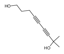 8-methyl-nona-4,6-diyne-1,8-diol Structure