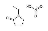 1-ethylpyrrolidin-2-one,nitric acid结构式