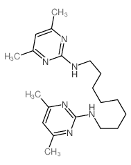 N,N-bis(4,6-dimethylpyrimidin-2-yl)octane-1,8-diamine structure