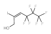 TRANS-4,4,5,5,6,6,6-HEPTAFLUORO-2-IODOHEX-2-EN-1-OL Structure