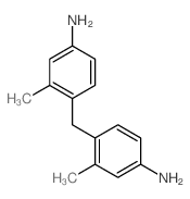 Benzenamine,4,4'-methylenebis[3-methyl- Structure