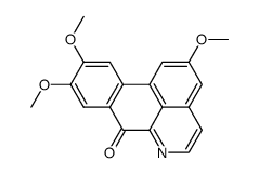 2,9,10-trimethoxy-dibenzo[de,g]quinolin-7-one Structure