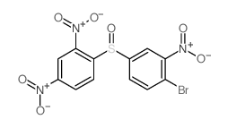 Sulfoxide,4-bromo-3-nitrophenyl 2,4-dinitrophenyl (7CI,8CI)结构式