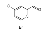 6-bromo-4-chloropyridine-2-carbaldehyde图片