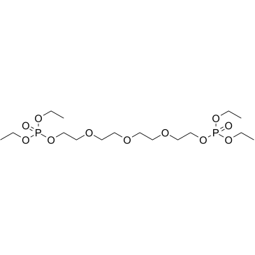 PEG4-bis(phosphonic acid diethyl ester) structure