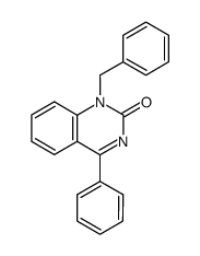 1-benzyl-4-phenyl-1H-quinazolin-2-one Structure