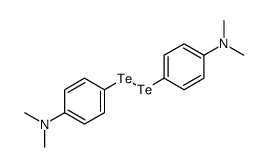 4-[[4-(dimethylamino)phenyl]ditellanyl]-N,N-dimethylaniline Structure