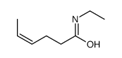 N-ethylhex-4-enamide Structure