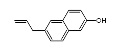 6-allylnaphthalen-2-ol结构式