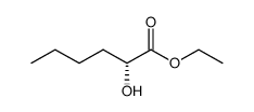 ethyl (R)-α-hydroxyhexanoate Structure