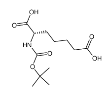 N-tert-Butoxycarbonyl-L-ALPHA-aminosuberic acid picture