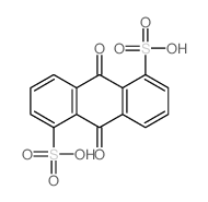 蒽醌-1,5-二磺酸结构式