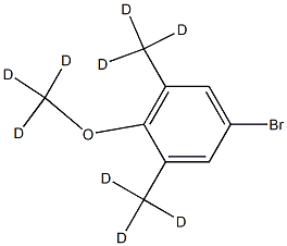 3,5-(Dimethyl-d6)-4-(methoxy-d3)-bromobenzene structure