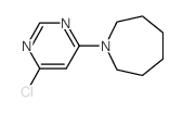 1-(6-Chloro-4-pyrimidinyl)azepane Structure